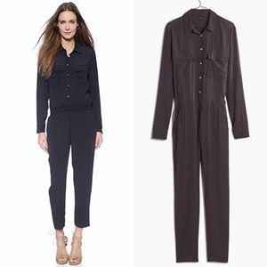 Madewell Pull On Jumpsuit Grey S